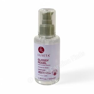 LUSETA Glossy Pearl Hair Shining Serum Smooth Shine Color‎ Safe 3.38 fl.oz